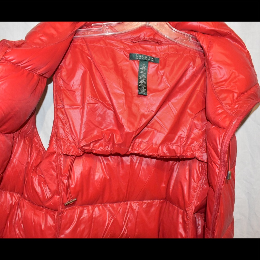 Lauren Ralph Lauren Red Thermal Vest - Picture 9 of 9